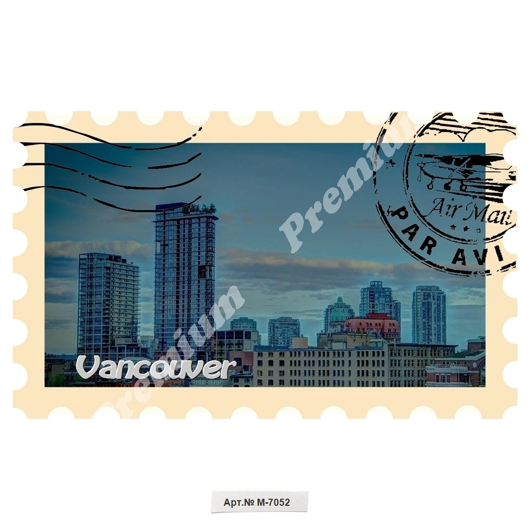 Ванкувер Канада Сувенирный магнит | Дом и сад