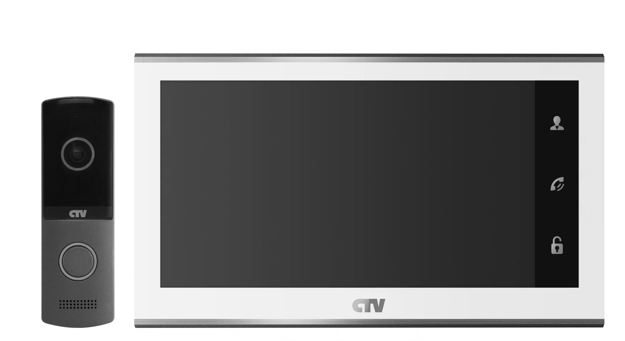 Комплект видеодомофона CTV-DP2702MD (белый) | Безопасность и защита