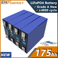 new 3 2v 175ah lifepo4 batteries rechargable cells grade a lithium iron phosphate battery rv solar power system eu us tax free