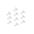 Срезной болт (штифт) со шплинтом для снегоуборщиков d-6 mm, l-41 mm (комплект 10 шт.)