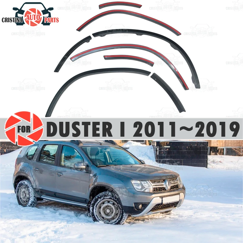 Защитные накладки на колесные арки для Renault Duster I 2011 ~ 2019 аксессуары защита