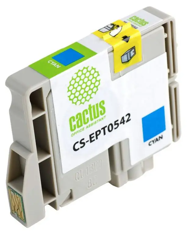 Картридж T0542 Cyan для EPSON Stylus Photo R800 совместимый |