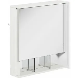 Mirror Cabinet edelform Marino 75x71 bleached oak (35650) For bathroom Vanities Fixture Home Improvement | Обустройство дома