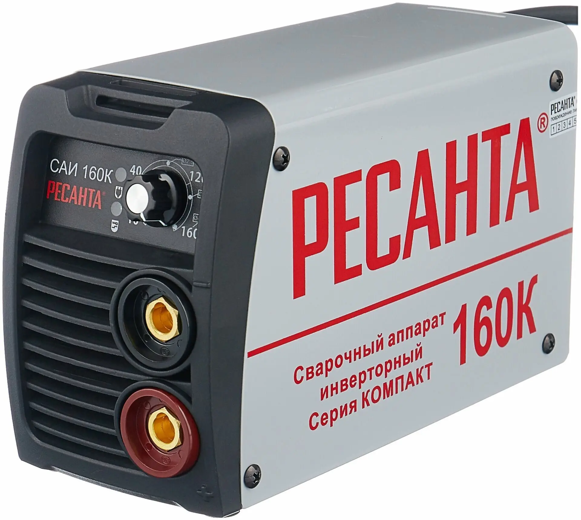 Сварочный аппарат Ресанта САИ160К (компакт) 160 ампер комплект кабелей | Инструменты