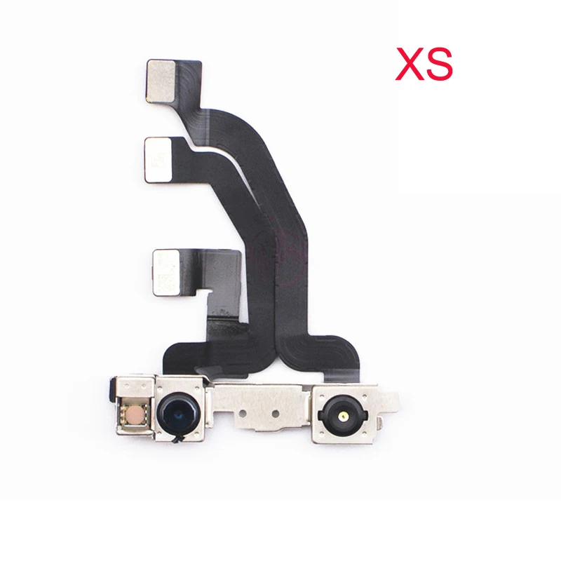 Для iphone 6s 7 8 x датчик приближения светильник Mic гибкий кабель в сборе 5S 7 8 plus X XR XS Xmax фронтальная камера