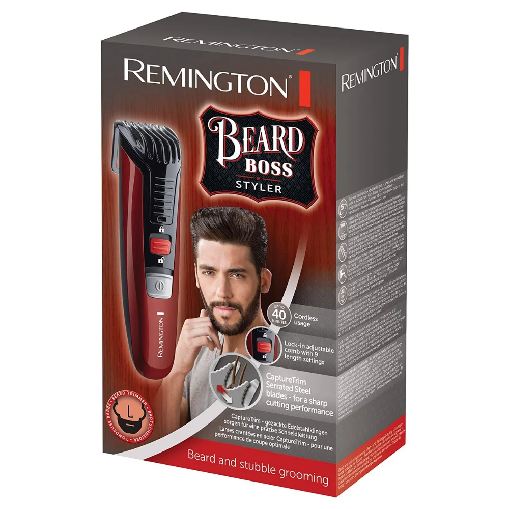 электробритва Remington Beard Boss бритва машинка для стрижки триммер мужчин 11 настроек