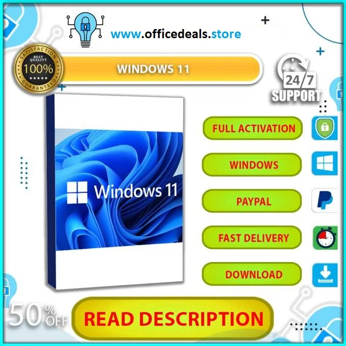 

WIN 11 PRO✨✅ Window$10✅ Pro Key 32 64 Bit Code Activation Lifetime ✅