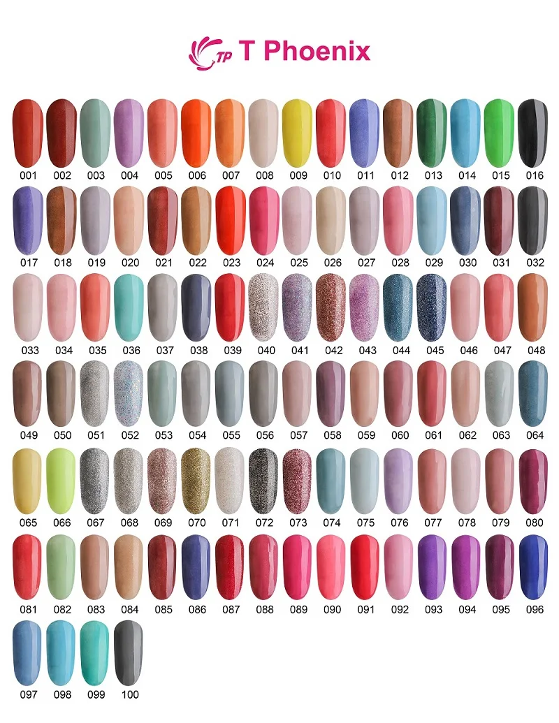 

10g #1-100 Colors Super Fine Dipping Nail Powder Matte Effect Glitter Pigment Natural Dry Chrome for Gel Nail Art Decoration