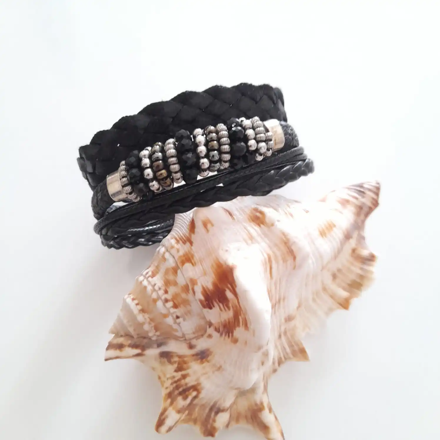 

Goodtime Leather Bracelet Leather Cord Women Handmade Jewelry