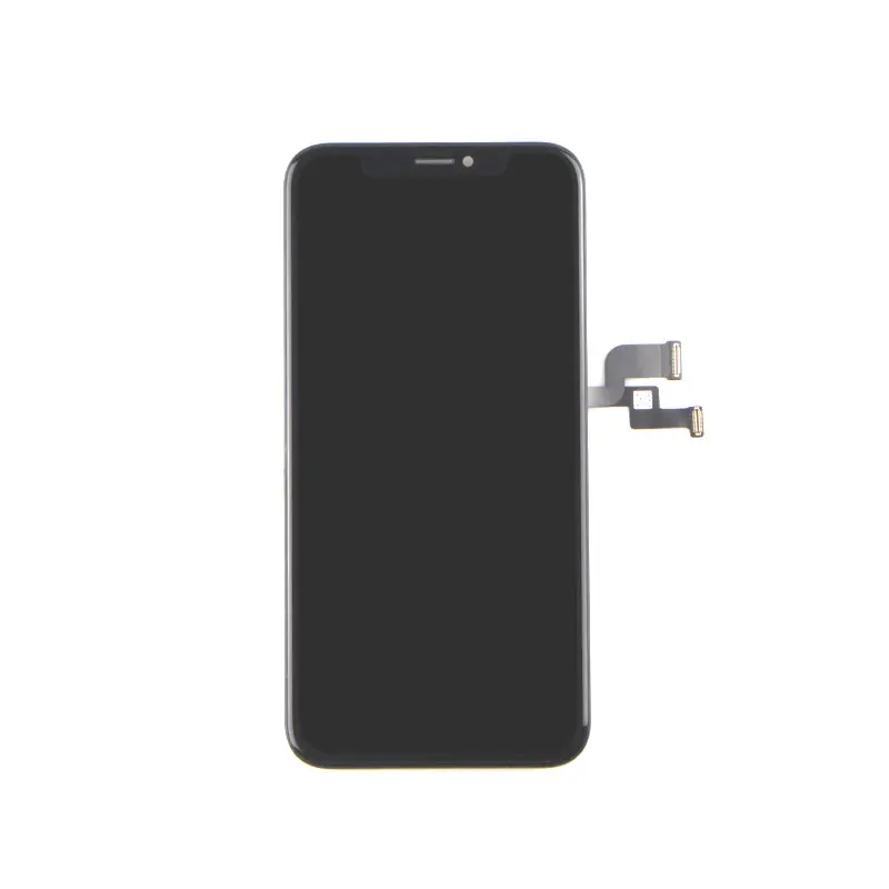 10 шт. Высокое качество ЖК-дисплей для iPhone X Жесткий OLED дисплей экран Замена с 3D сенсорный дигитайзер сборка DHL