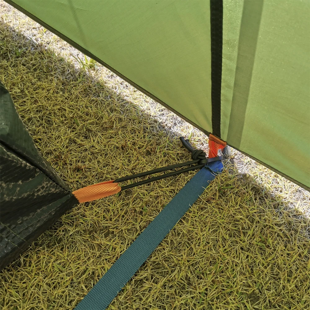 4-Х МЕСТНАЯ ПАЛАТКА С БОЛЬШИМ ТАМБУРОМ. Спальные места 2+2 по бокам палатки. | Спорт