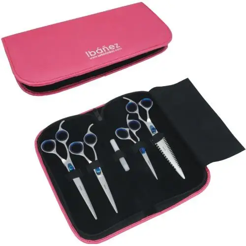 Чехол Ибаньес для 4 ножниц волос фуксия | Дом и сад