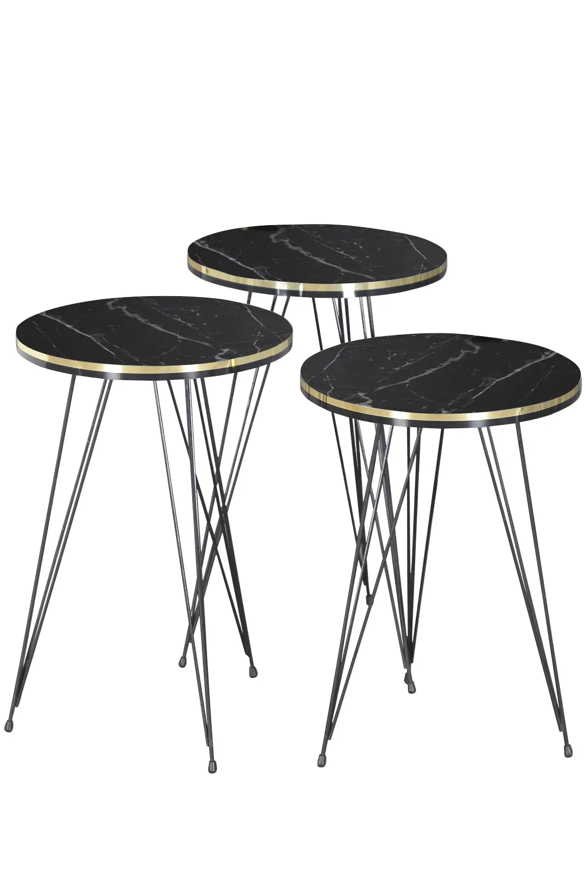

Кофейный столик Zigon с узором, 3 шт., металлическая ножка из золотой проволоки, также прикрепляется на боковой кофейный столик, сервис для чая ...