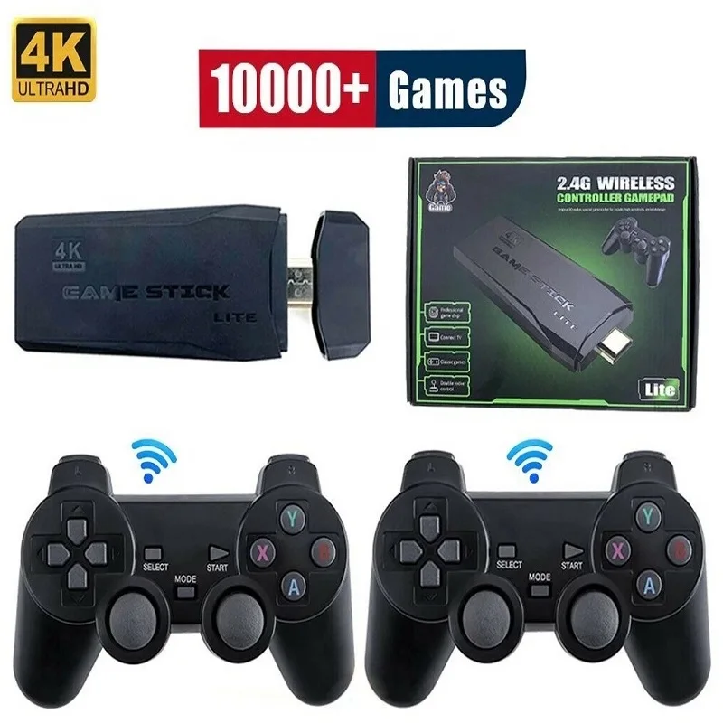 Игровая приставка iForce M8 RS-080 HDMI 4K более 40 форматов игр PS1 ATARI MAME forSFC FC GBA GB GBC MD 2.4G два