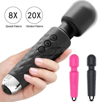 vibrators for women clitoris powerful 20 modes av magic wand massager clitoris stimulator female g spot sex toys adult supplies