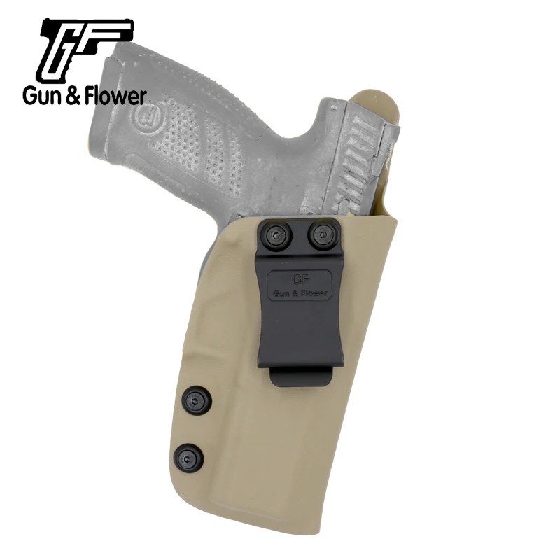 Чехол для пистолета Gun & Flower CZ 75 P10C IWB Carry Скрытая кобура тактический правой руки