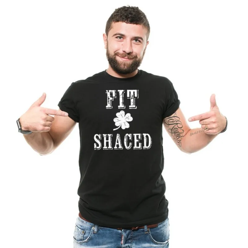 

Hot Sale St. Patri's Day Men's T-Shirt Drinking Irish Beer Shamro T-shirts
