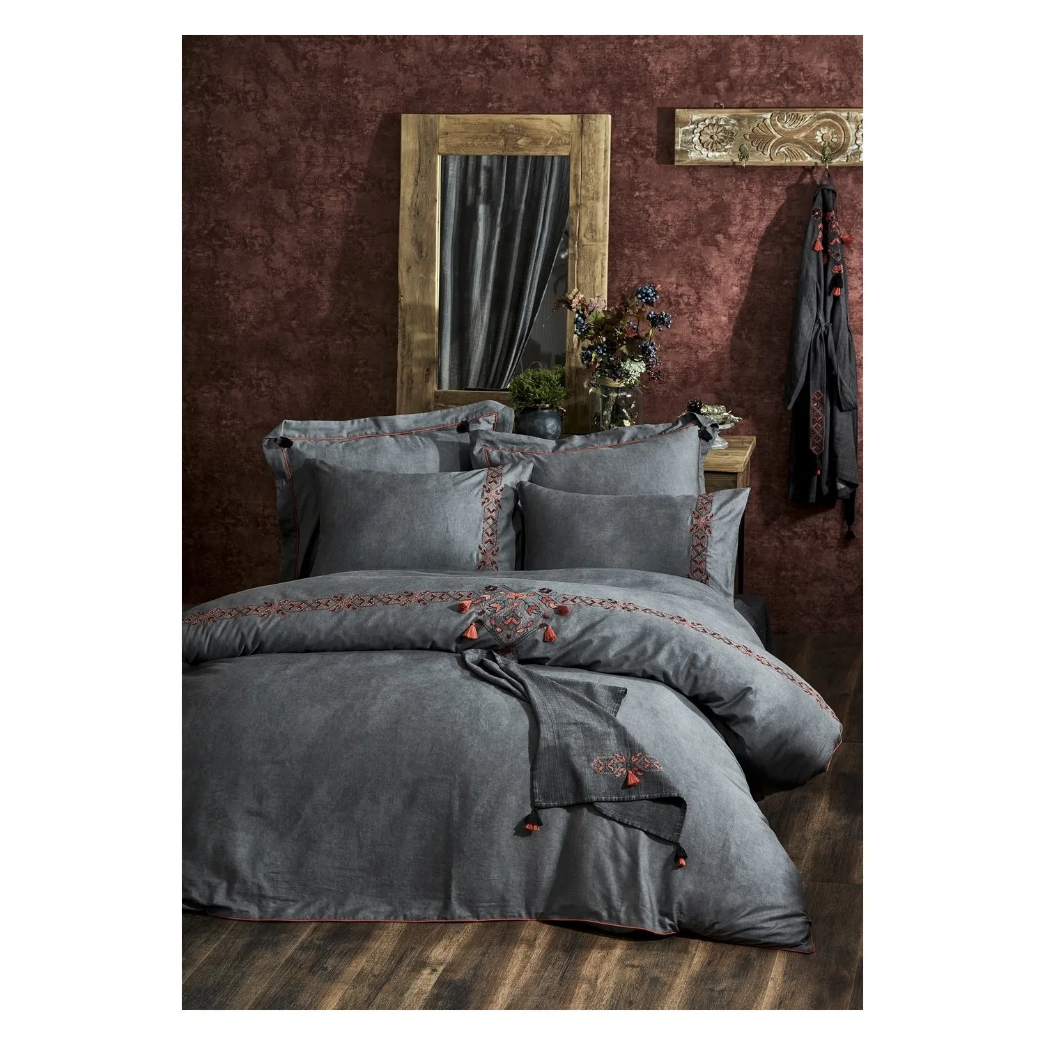 

Комплект пододеяльников из органического хлопка Ecocotton, Экстра Широкий, Toga
