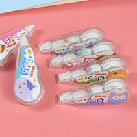 4pcs pack portable correction tape kawaii white out corrector promotional gift stationery student prize school office supply