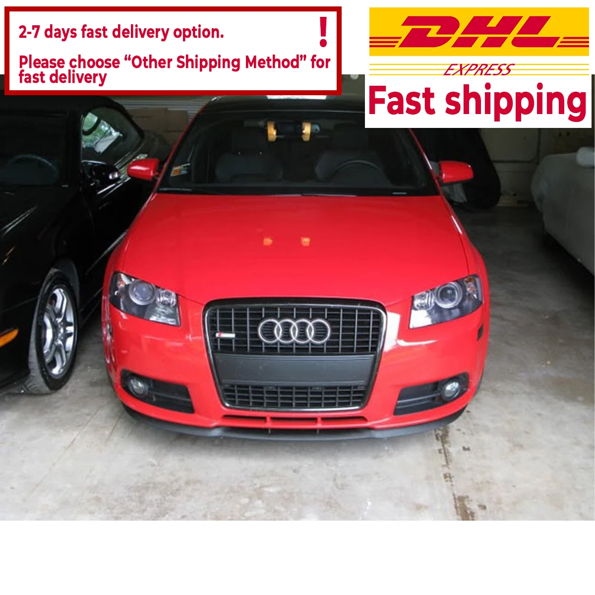 3 шт. передний спойлер для AUDI A3 A4 S3 S4 8p 8L CUPRA R|Амортизаторы| |