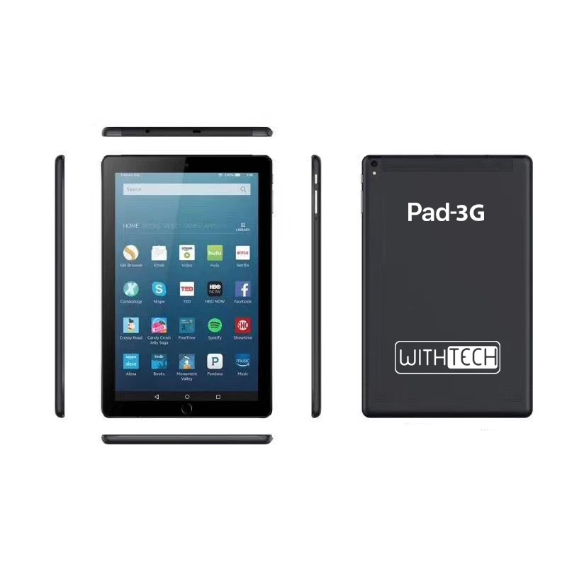 10-дюймовый планшет с восьмиядерным процессором ОЗУ 4 Гб ПЗУ 32 ГБ 2-мя слотами для