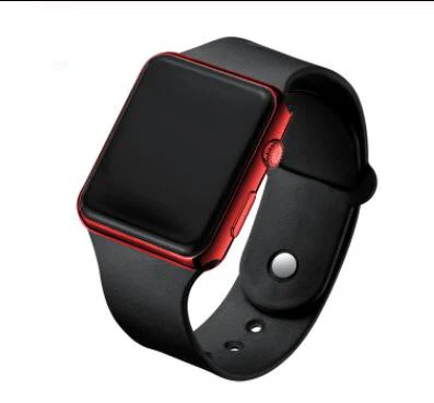 Часы наручные светодиодные в стиле милитари цифровые армейские с силиконовым