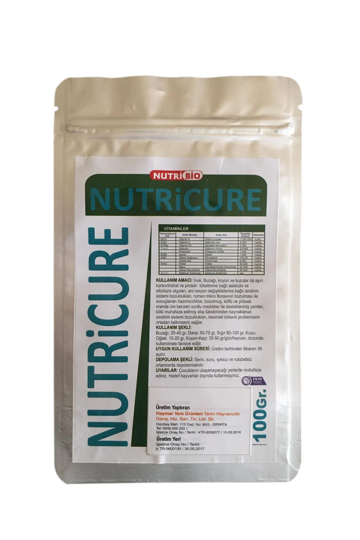 

NUTRICURE (Diarrhea Powder) It treats diarrheal diseases in cattle and sheep. 100 g powder