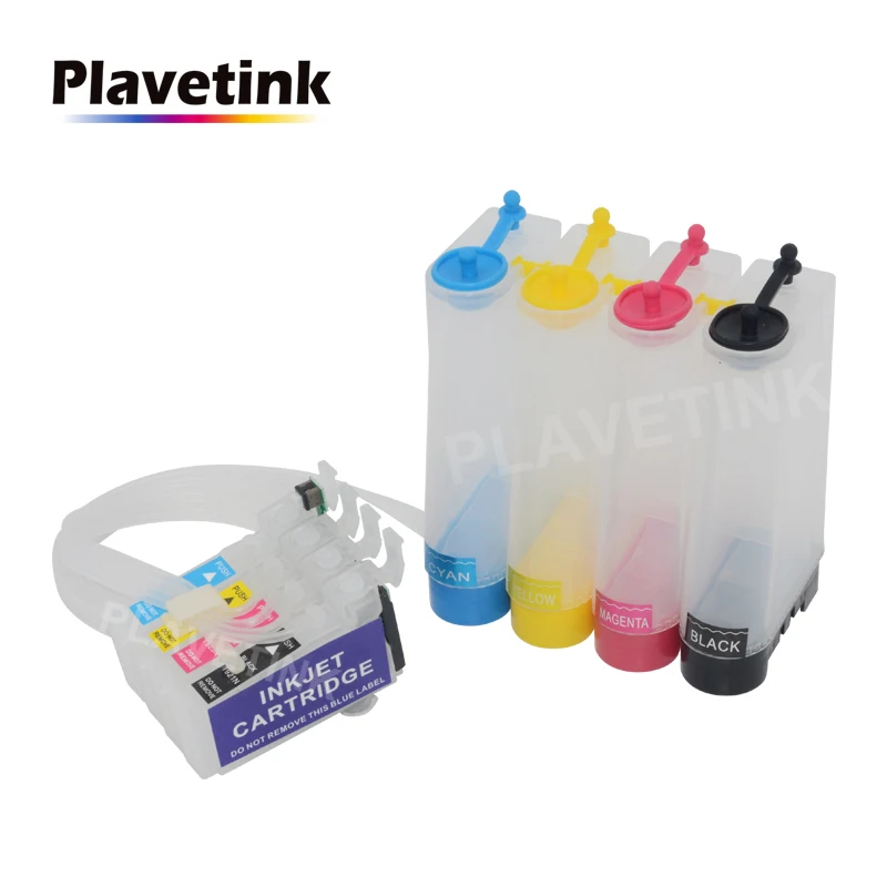 Plavetink 4 Color CISS Ink System For Epson Expression Home XP-235 332 335 432 435 Printer T2991 Continuous ink Tank | Компьютеры и