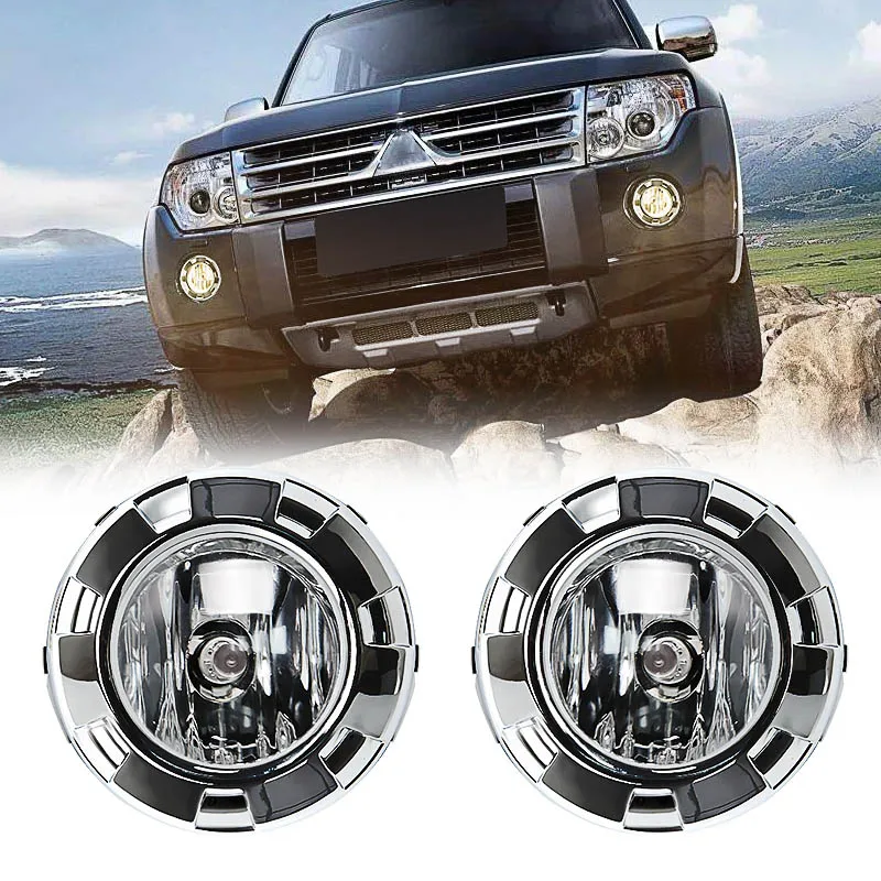 Автомобильные противотуманные фары для Mitsubishi Pajero 3 2007 2008 2009 V73 V97 передний бампер