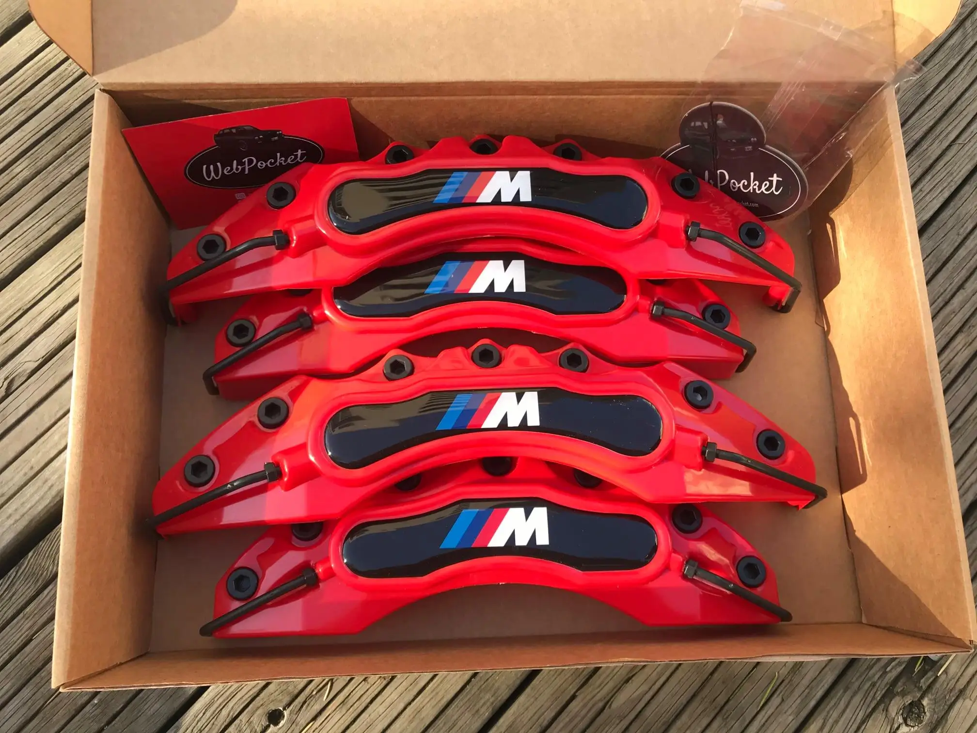 

4 шт чехлы для тормозных суппортов для BMW M Red E30 E36 E46 E39 E90 E91 E92 E60 F80 F82