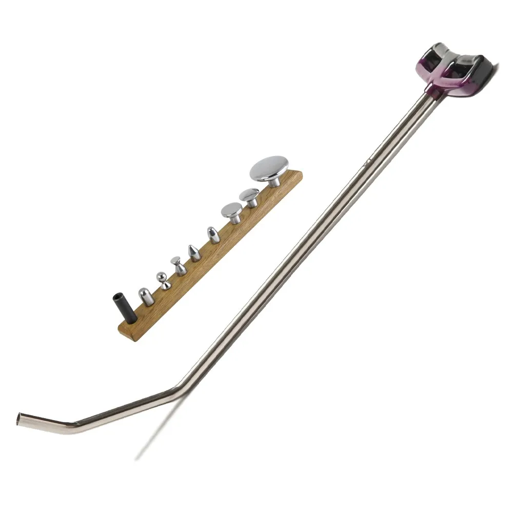 

M8 Heads Hail Rod Hook Pdr Tools Adjustable Dent Removal Car Body Repair Lifter Fix Auto Glue Tabs Silicon Hammer Slide Knock