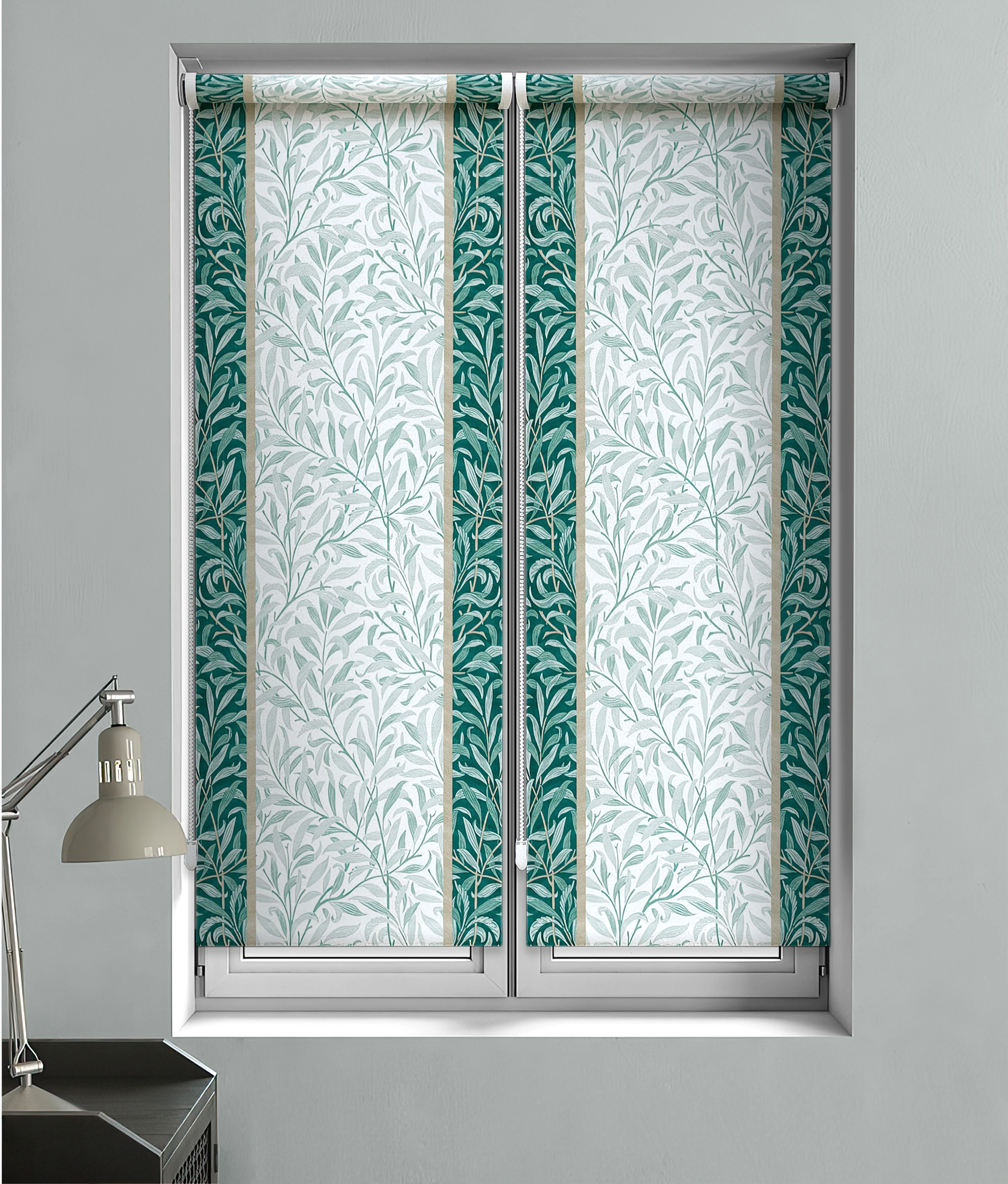 Рулонная штора Belcanto от Memotex с карнизом |