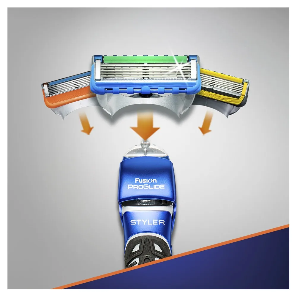 Универсальная бритва-стайлер для бороды Gillette Styler 3 в 1 | Красота и здоровье