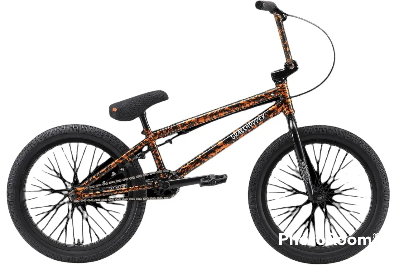 Велосипед BMX GRASSHOPPER 20 2022 20" (Артикул: 010014 Цвет: Оранжевый/Чёрный) |