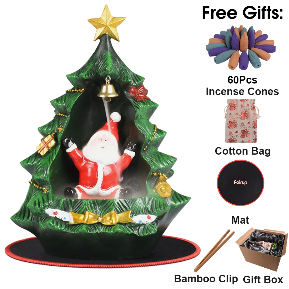 Держатель для благовоний с рождественской елкой креативное украшение