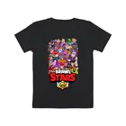 Детская футболка хлопок BRAWL STARS ВСЕ ПЕРСОНАЖИ