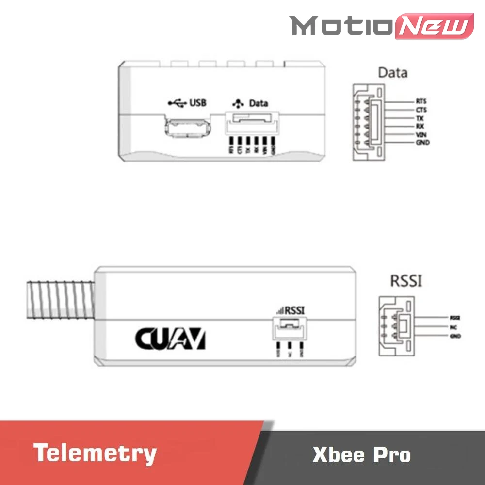 Радиотелеметрический модуль CUAV XBEE дальностью 28 миль для открытого исходного