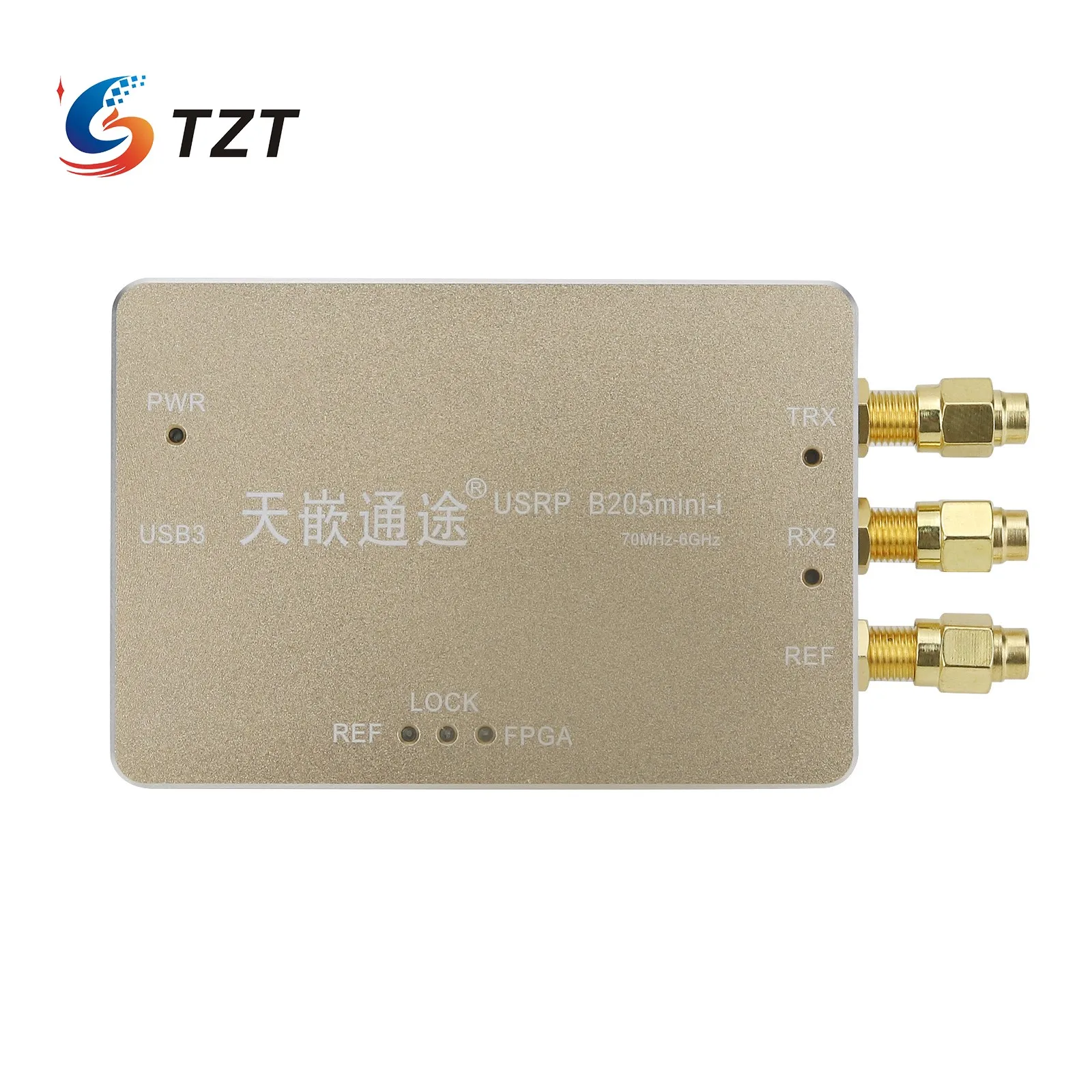 TZT USRP Φ SDR программно определяемое радио 70 МГц-6 ГГц поддерживает полнодуплексную