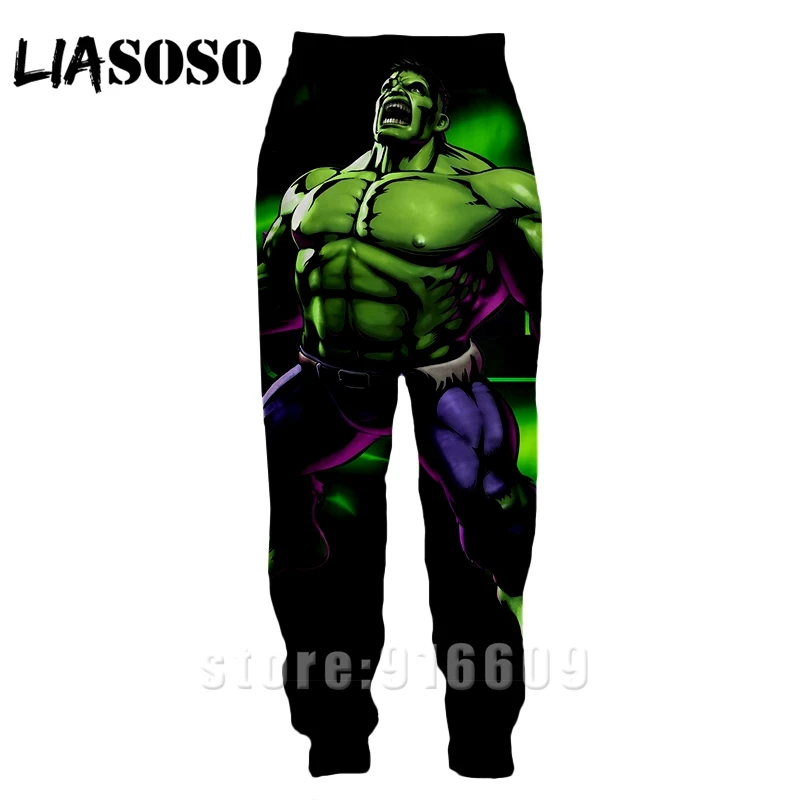 8 3d принт для мужчин и женщин Полная длина jogger дети Sweatpant зимние брюки с логотипом Халк Аниме Мстители повседневные забавные Топ спортивные брюки A368 - Цвет: 8