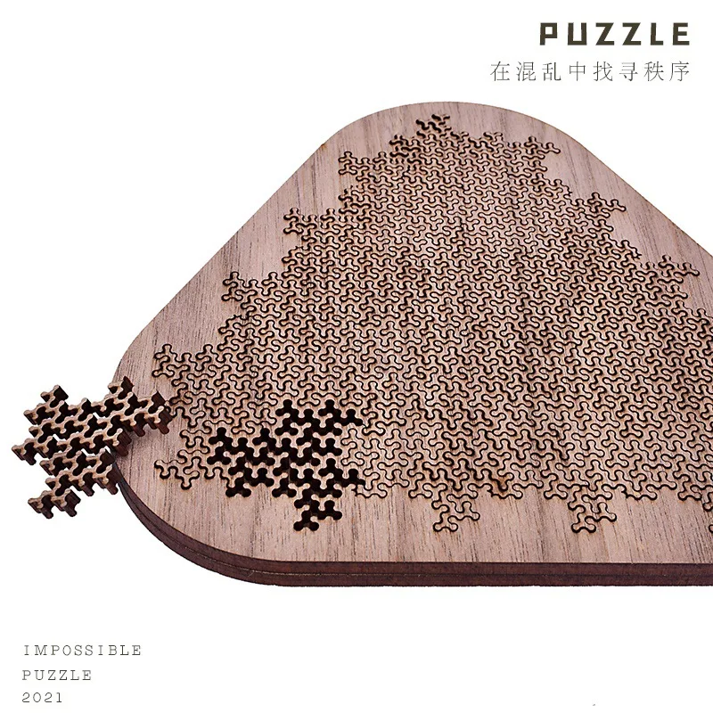 

Decompression Impossible Puzzle Wooden Toys Board Games Toy for Adults 18 Ten Levels of Difficulty Impossible Puzzle Games