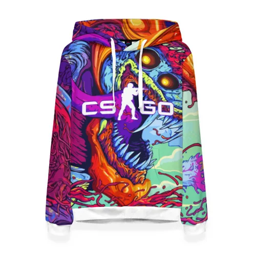 Женская толстовка 3D CS GO | одежда