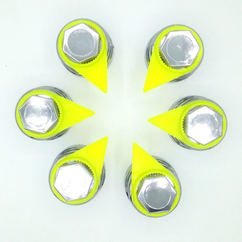 Pack of 100 - 27 mm Loose Wheel Lug Nut Indicator Torque Visual Control visually indicates nut movement. Made in Turkey | Автомобили и