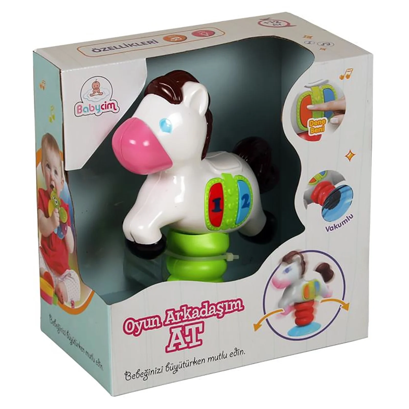 Ebebek Birlik Oyuncak моя еда и игра друг маленькая лошадка 12 м + |