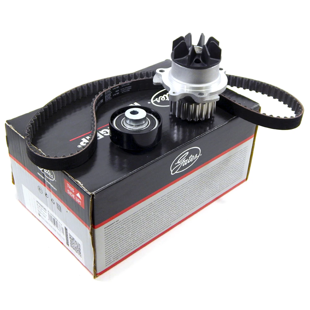 Оригинальный комплект ГРМ Gates для Lada Granta Kalina-2 Datsun On-Do Mi-do 8V (ремень + ролики водяной