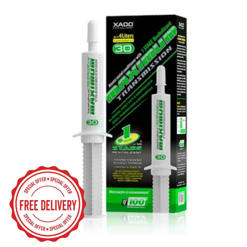 ХАДО XADO Присадка Атомарный кондиционер металла Maximum Transmission с ревитализантом 1 Stage