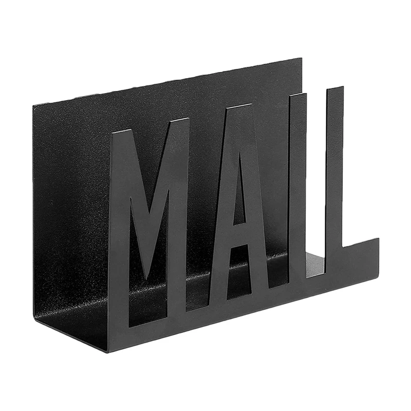 

Mini Desktop Storage Rack Durable Simple Holder Organizer Desktop Letter Sorter Mail Tray File Organiser Office Home Bookends