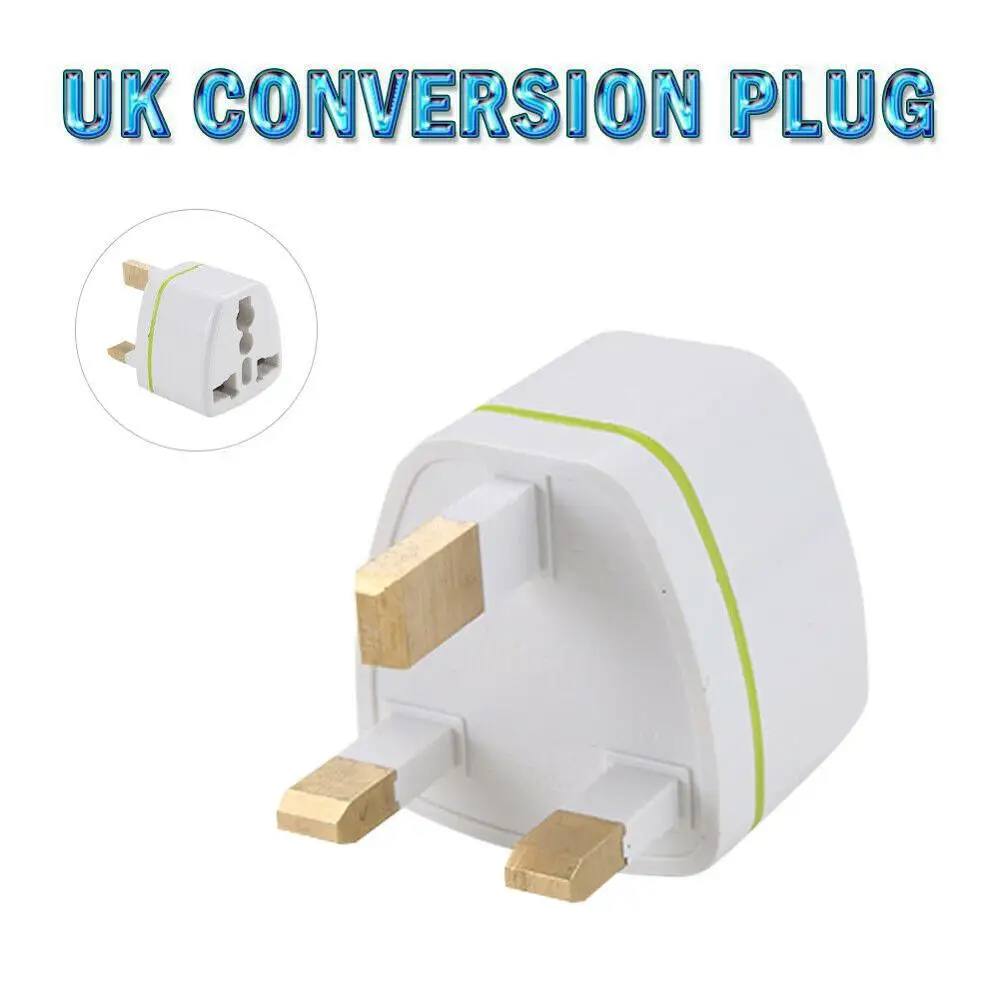 Converter EU to UK Светодиодный светильник-гирлянда в виде сказочных занавесок на Рождество, свадьбу, вечеринку, подключаемый домашний декор, для гостиной, фотосъемки, Европейский разъем - Цвет: Converter EU to UK