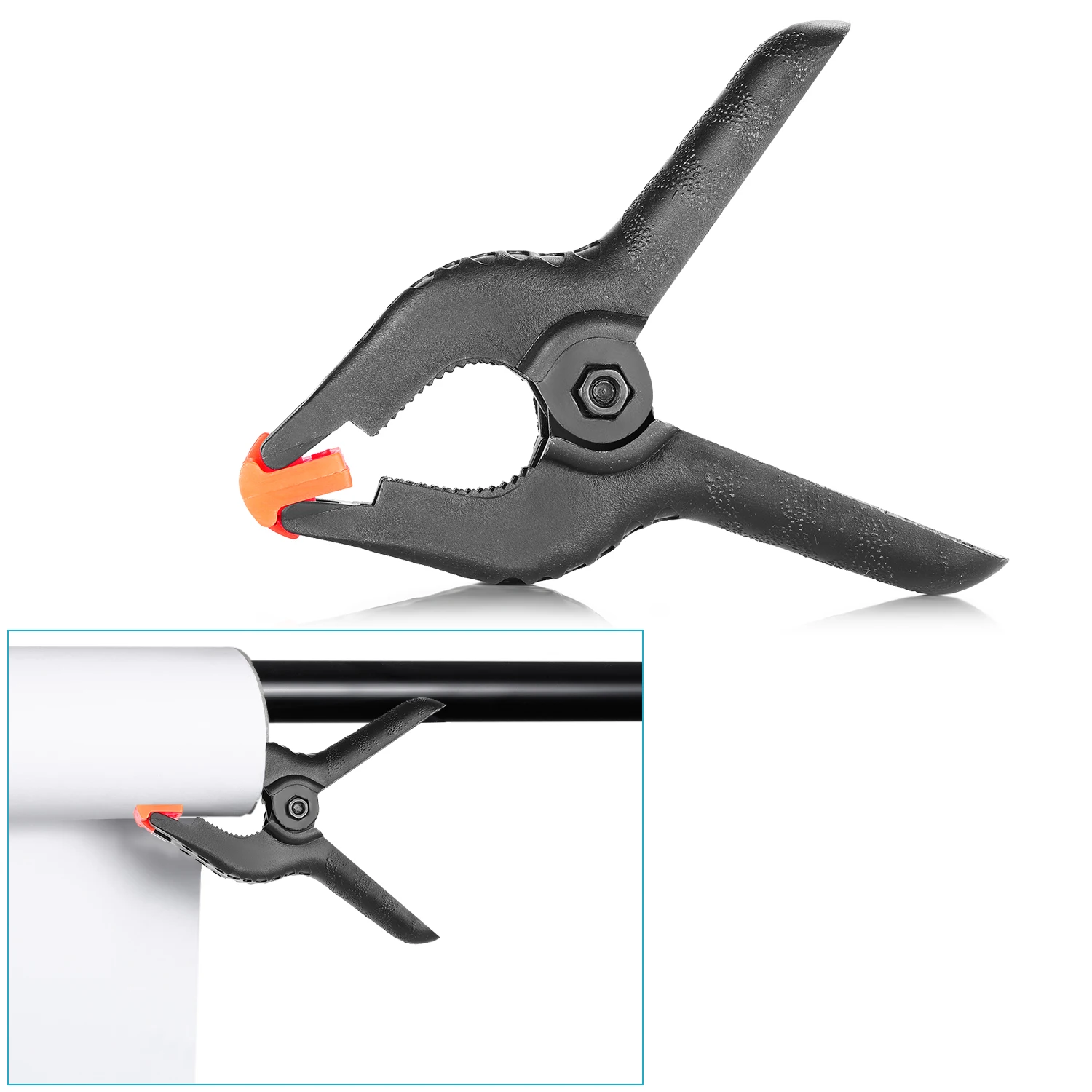 Набор зажимов для фотостудии Neewer сверхмощный муслиновый пружинный зажим 4 5