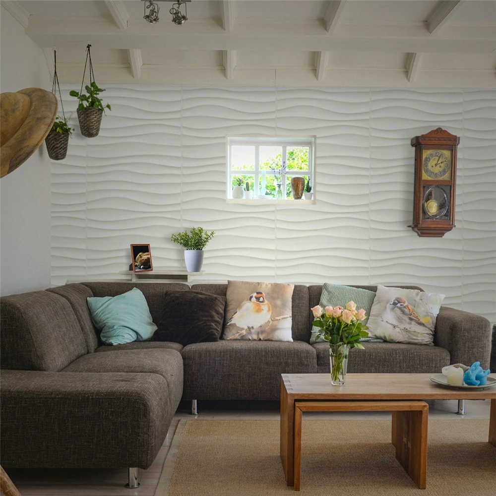 3D плитка панели форма пластырь настенный камень художественный декор Наклейка