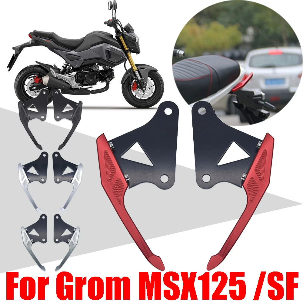 For HONDA Grom MSX125 SF MSX125SF MSX 125 SF M3 Motorcycle Accessories Rear Passenger Handle Grab Bar Rail Armrest Tail Handrail